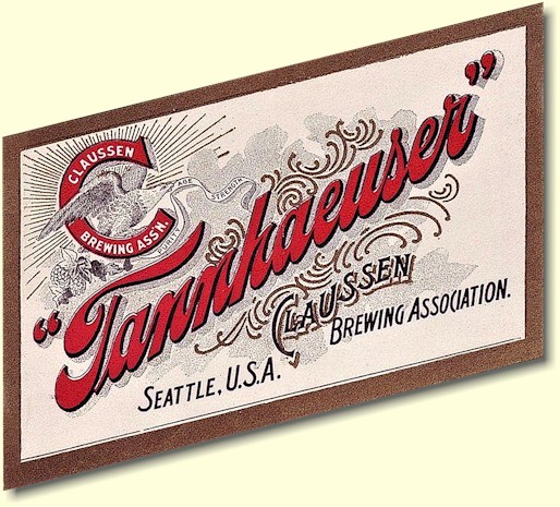Tannhaeuser's first beer label