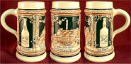 Aug. Lang Bottling Works, beer stein, S.F. ca.1910