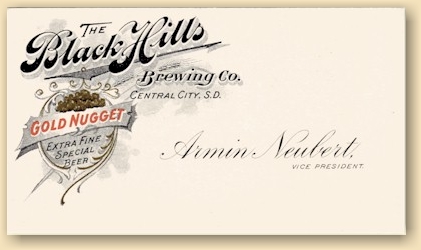 Armin Neuman's business card - image