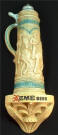 Acme's chalkware wall display of stein from Quest for Fortune
