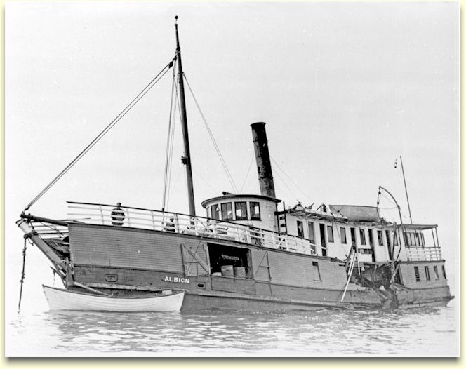 Steamship Albion, Aug. 1910