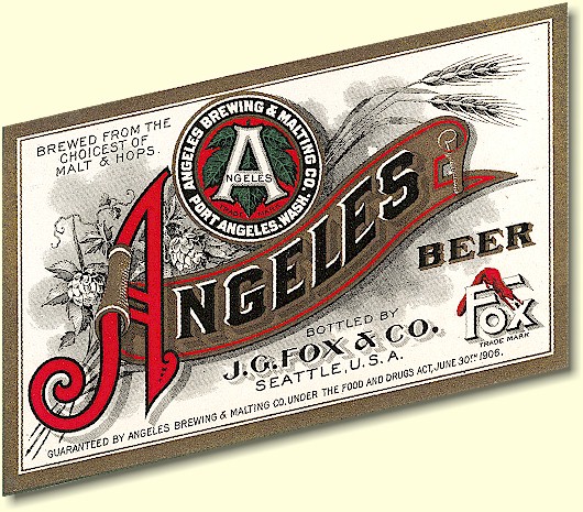 Angeles Beer label - header graphic