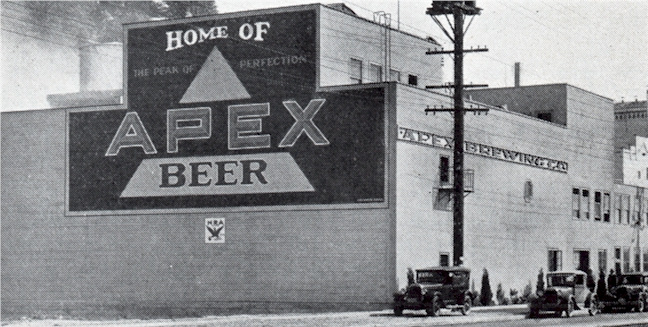 Apex Brewery, c.1934 Apex Brewery, c.1934 - image