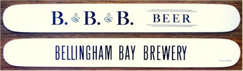 B-B-B Beer foam scraper
