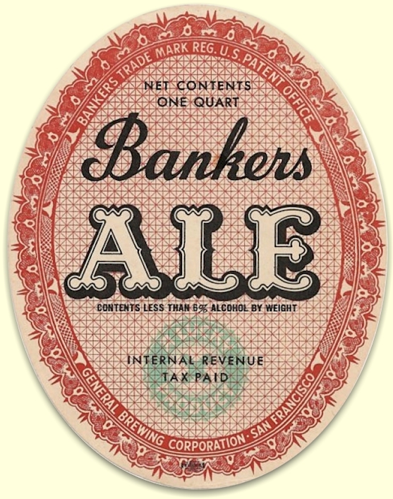 Bankers Ale General BC 6% quart
