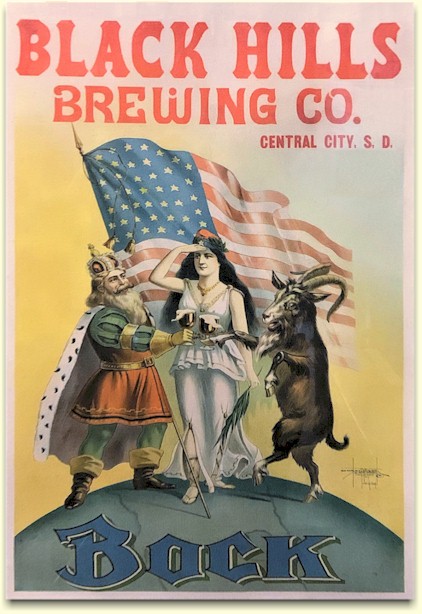 Black Hills BC Bock poster