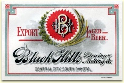 Black Hills Export Lager Beer label