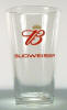 Budweiser 16 oz. beer glass