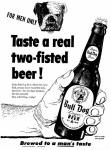 intro Bull Dog Beer Summer 1952