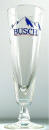 Busch footed beer glass