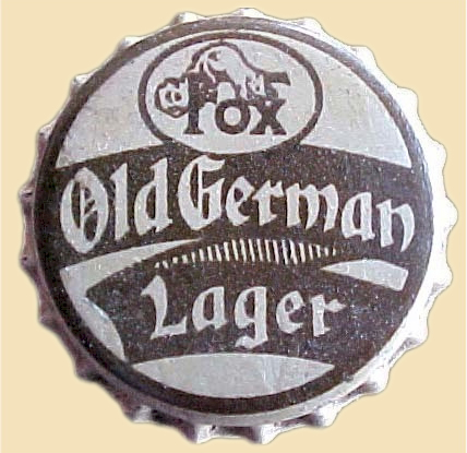 Crown cap for Fox Old German Lager