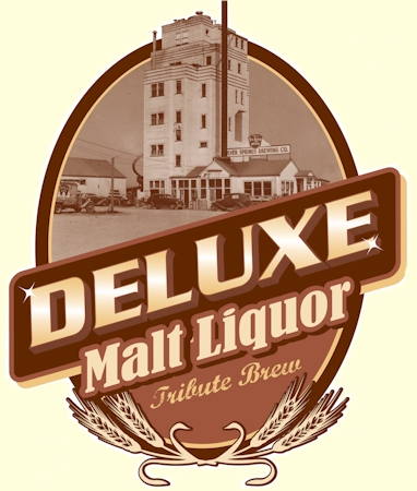 Deluxe Malt Liquor label, Silver City Bry. - image