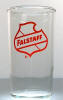 Falstaf shell style beer glass