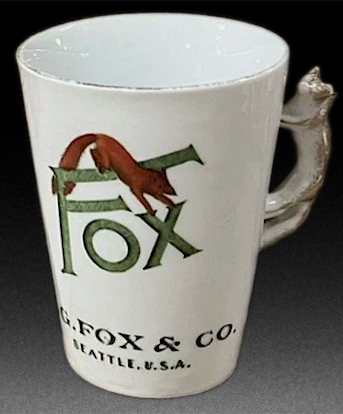 Fox Clam Tea cup