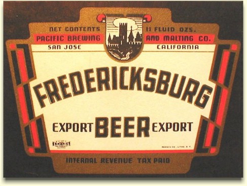Fredericksburg IRTP Beer label
