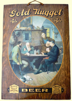 Gold Nugget Beer TOC sign - image