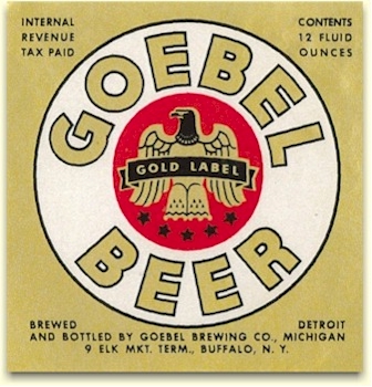 Goebel Beer label IRTP