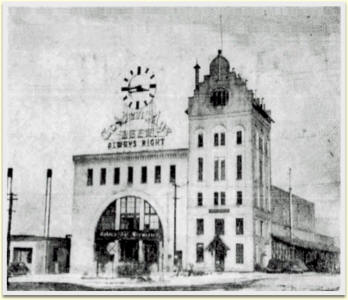 Golden Age plant with signage