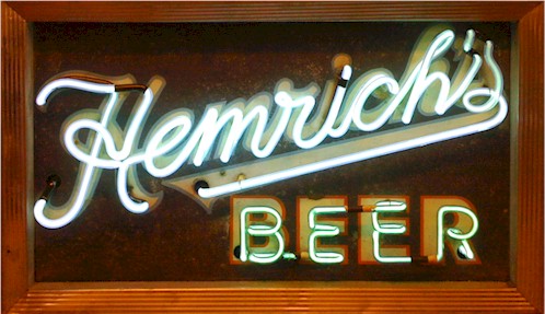 Hemrich Beer neon sign - image