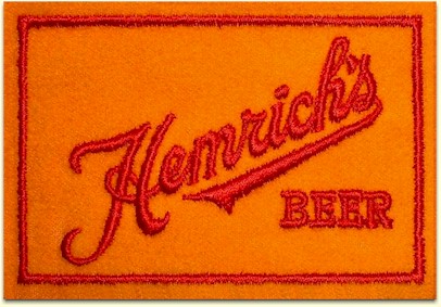 Hemrich's Beer, 4" employee patch