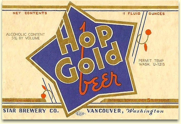 Hop Gold U-Permit label