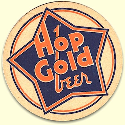Hop Gold beer mat