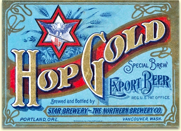 Hop Gold label c.1904