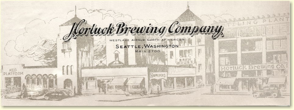 Horluck Brewing Co. letterhead Horluck Brewing Co. letterhead - image