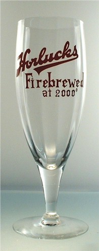 Horluck's Fire Brewed beer glass - image