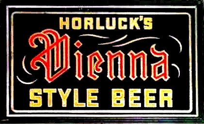 Horluck's lighted sign