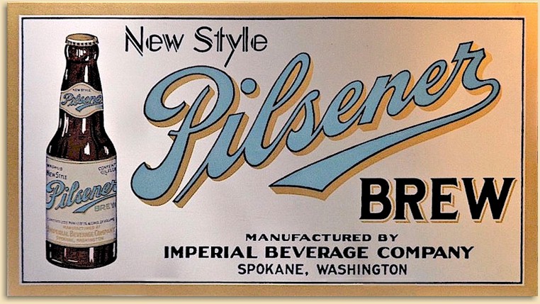 Imperial's Pilsener Brew sign