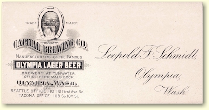 Leopold F. Schmidt's business card - image