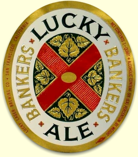 Bankers Ale foil label c.1959