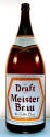 Meister Brau half-gal. bottle with ACL label