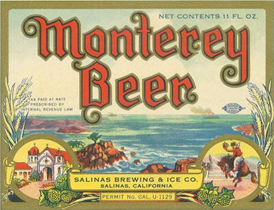 First Monterey Beer label - image