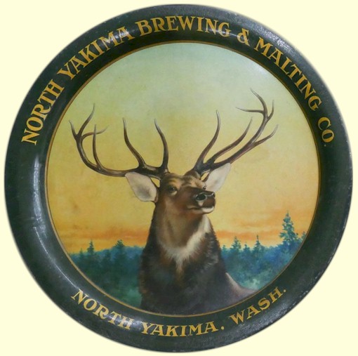"Monarch of the Glen" beer tray from No. Yakima B&MCo.