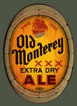 Old Monterey Ale label 12 oz.