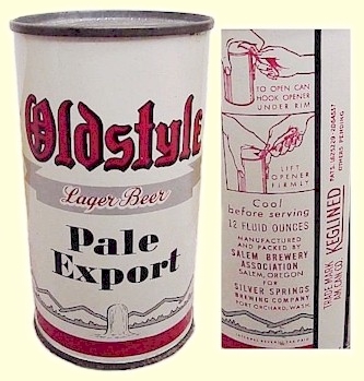 Oldstyle Beer from the Salem Bry Assn. - image