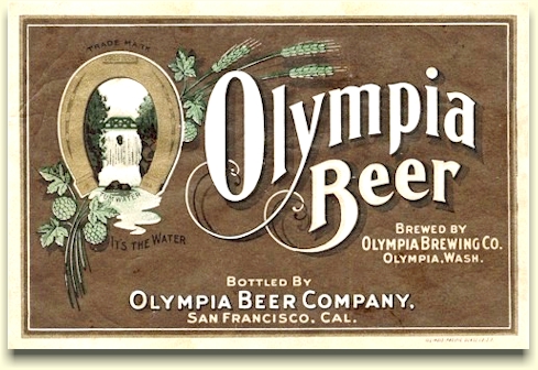 Olympia Beer Co. SF label
