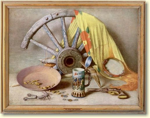 "Quest for Fortune" painting c.1945 