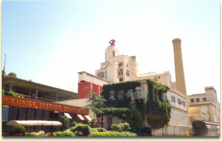 photo of Rainier brewery, c.1990