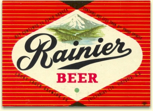 Rainier label in BC post war