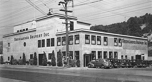 Rheinlander Brewery, c.1938 - image