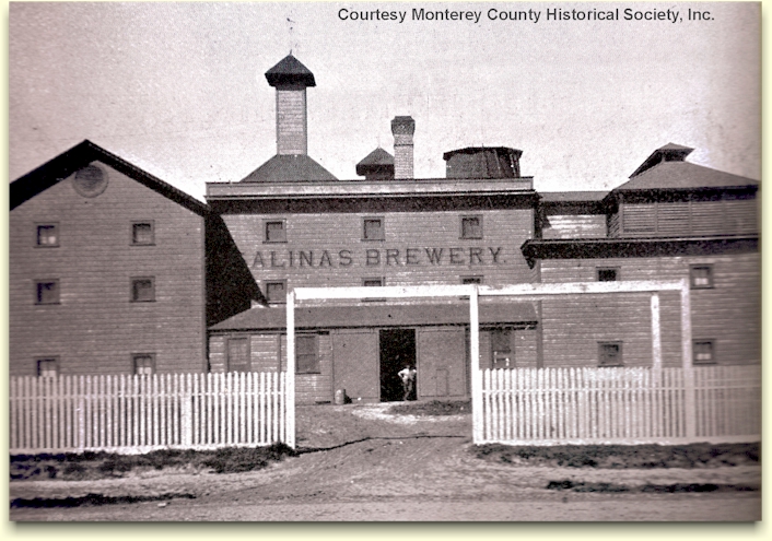 Salinas Brewery c.1895 - photo
