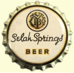 Selah Springs bottle cap