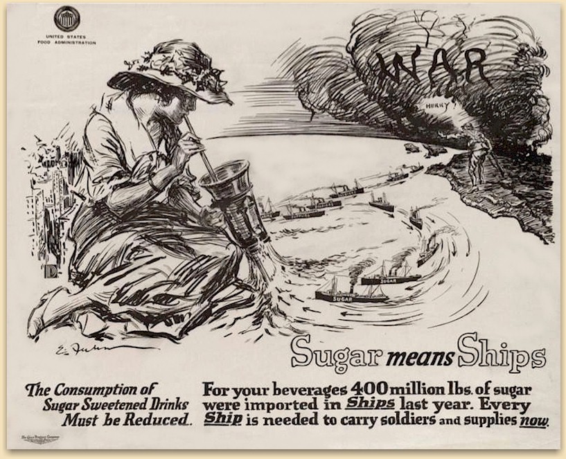 Sugar for ships 1917 poster