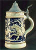 Tivoli stein with mounted huntsman