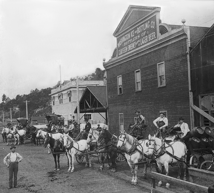 Claussen-Sweeney's Washington Bottling Works, c.1890