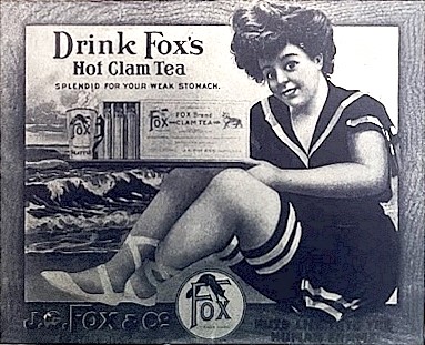 Fox Hot Clam Tea ad