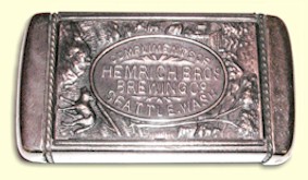 Hemrich Bros. Brg. Co. match safe